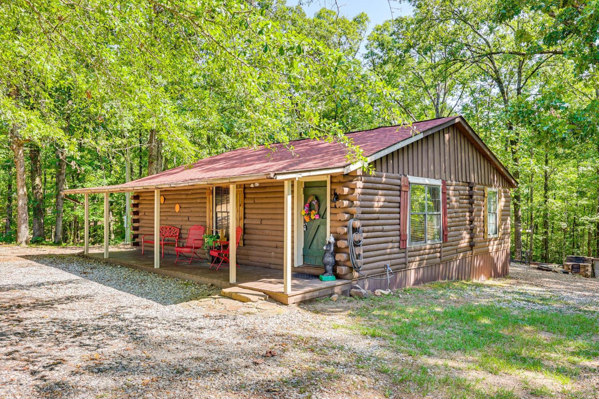 Arkansas Log Cabin Rental Near Lake Greeson! Mount Moriah Exterior foto