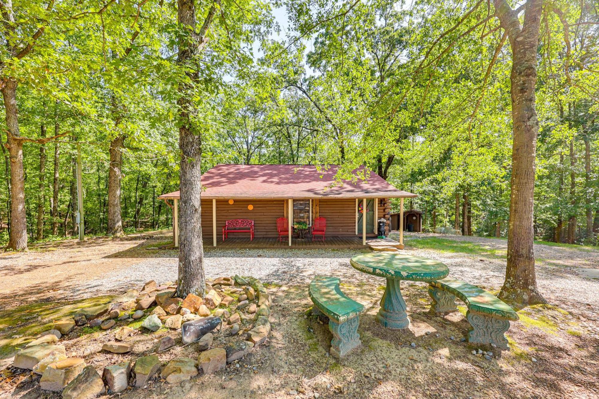 Arkansas Log Cabin Rental Near Lake Greeson! Mount Moriah Exterior foto