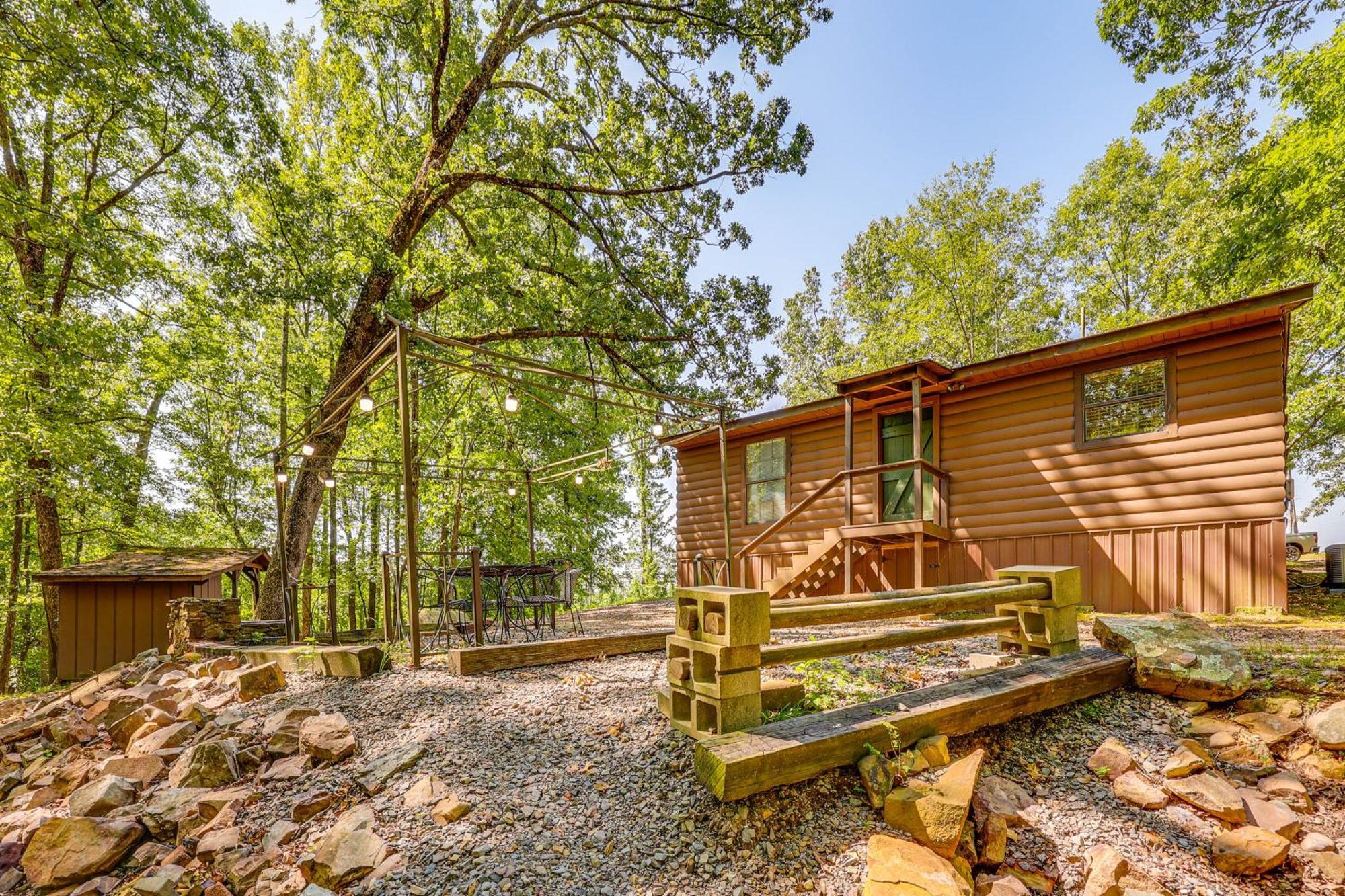 Arkansas Log Cabin Rental Near Lake Greeson! Mount Moriah Exterior foto