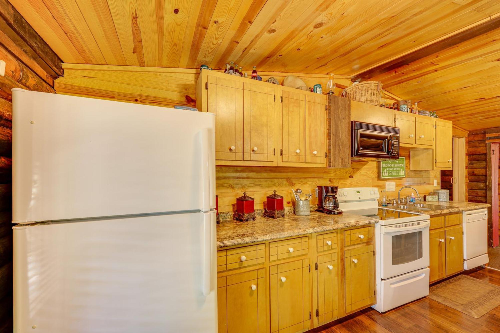 Arkansas Log Cabin Rental Near Lake Greeson! Mount Moriah Exterior foto