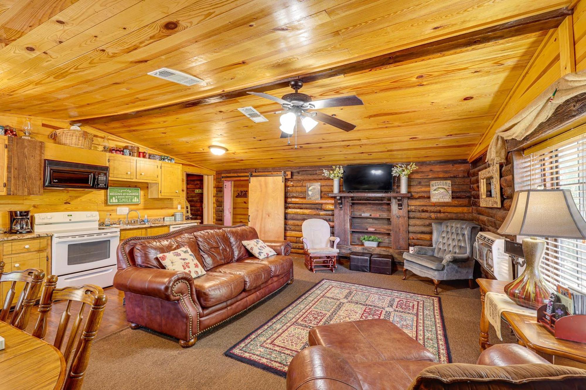 Arkansas Log Cabin Rental Near Lake Greeson! Mount Moriah Exterior foto