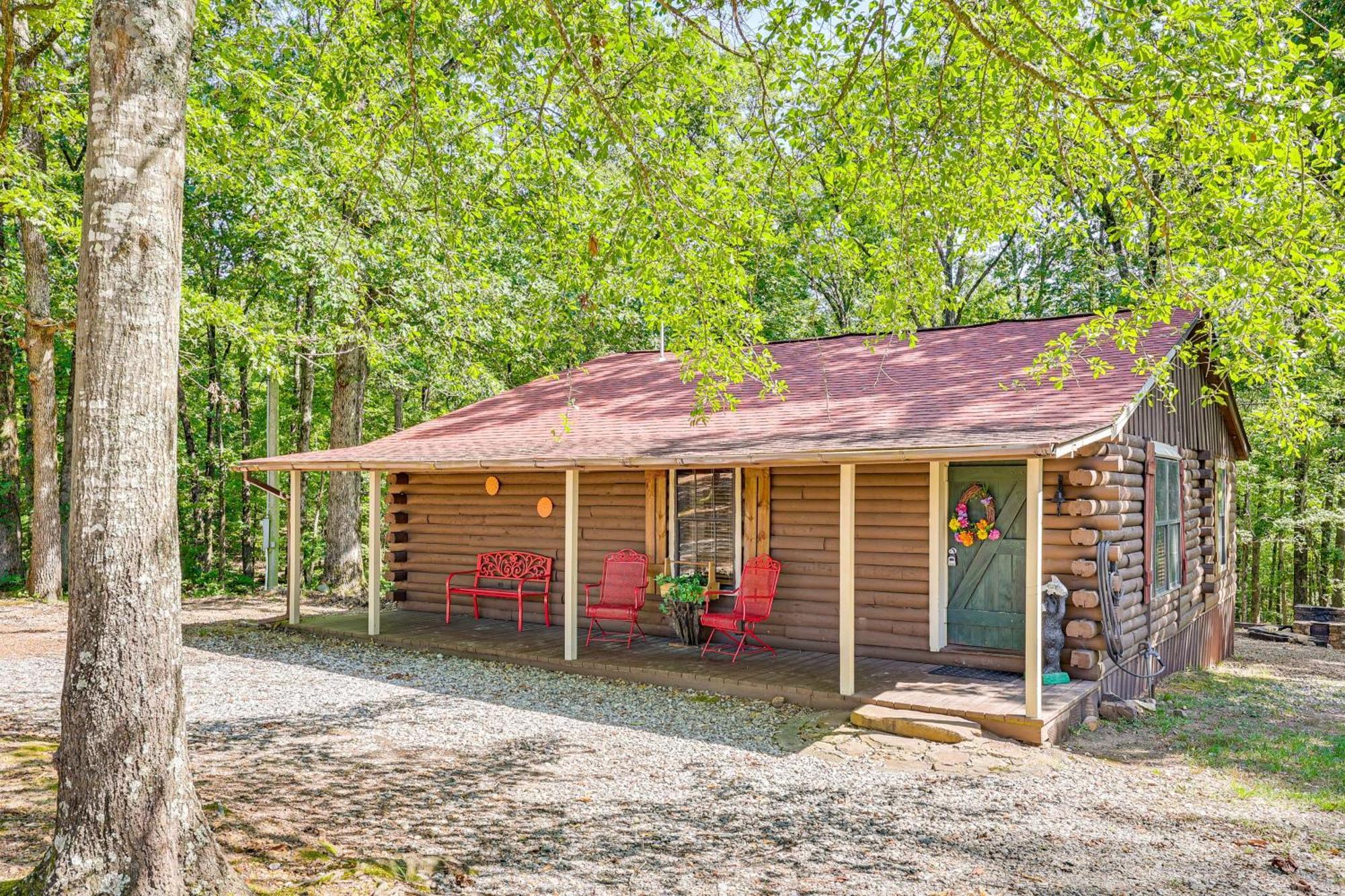 Arkansas Log Cabin Rental Near Lake Greeson! Mount Moriah Exterior foto